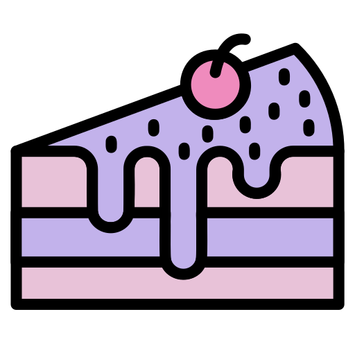 Piece of cake Generic color lineal-color icon