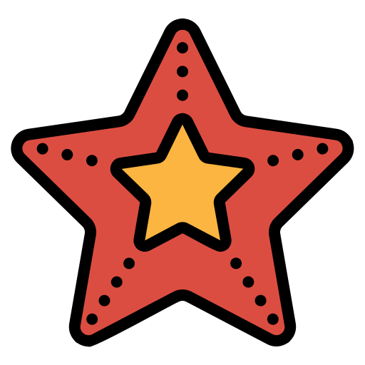 морская звезда Generic color lineal-color иконка