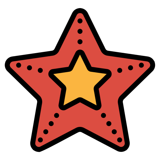 Starfish Generic color lineal-color icon