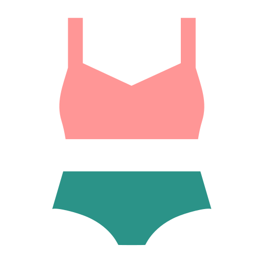 Bikini Generic color fill icon