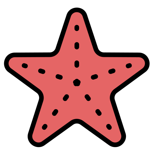 морская звезда Generic color lineal-color иконка