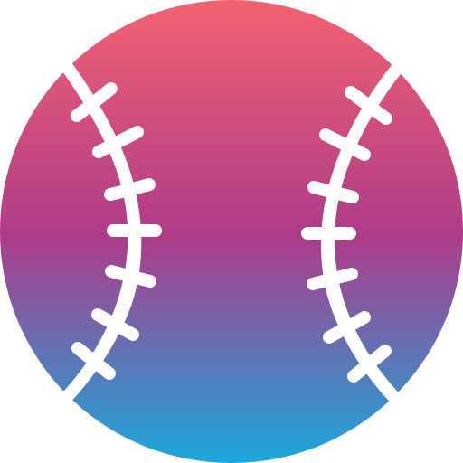 Baseball Generic gradient fill icon
