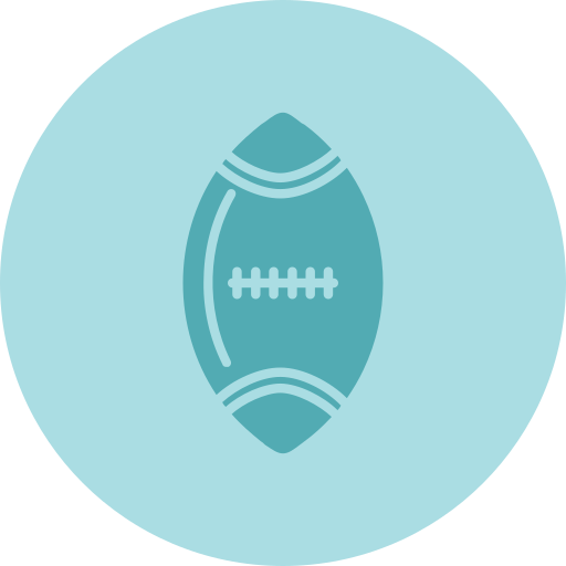 rugby Generic color fill icon