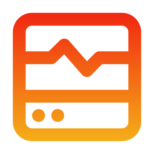 Heart monitor Generic gradient outline icon