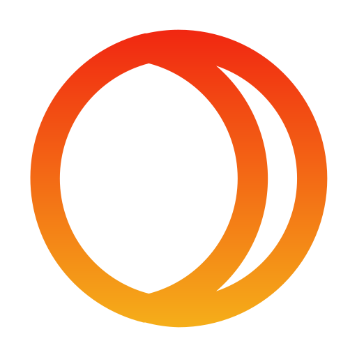 日食 Generic gradient outline icon