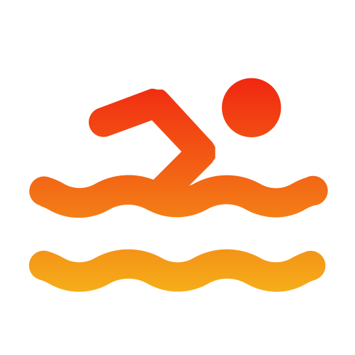 nadador Generic gradient outline icono
