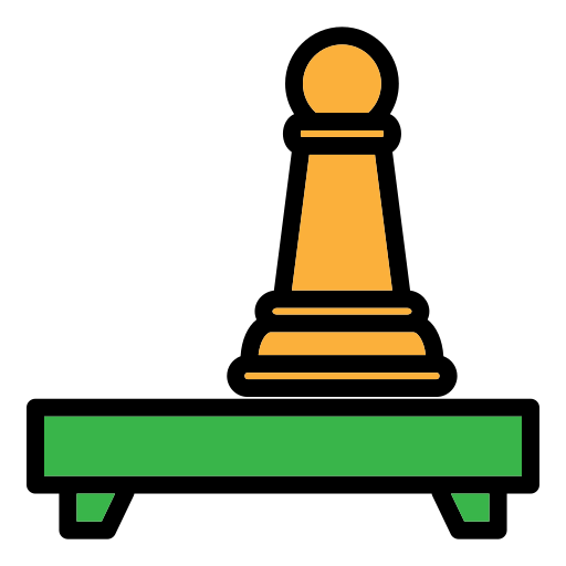 Chess game Generic color lineal-color icon