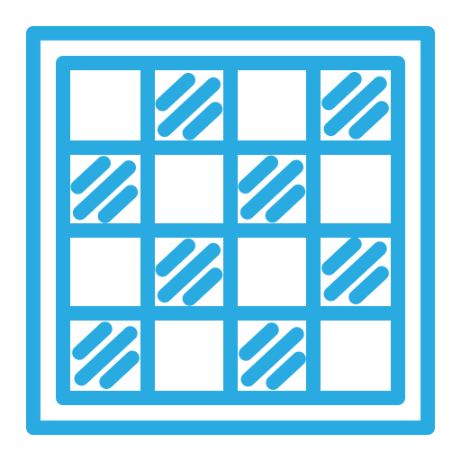 チェス盤 Generic color outline icon