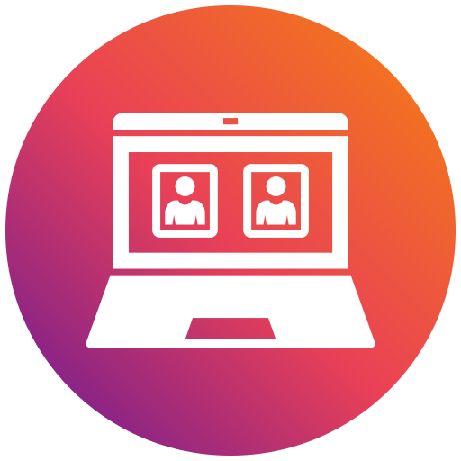online-meeting Generic gradient fill icon