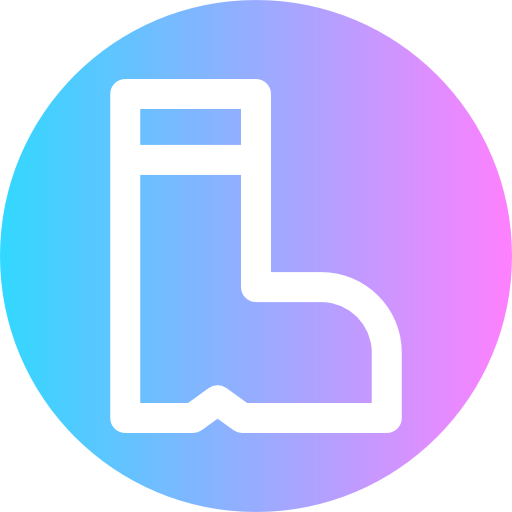 Boot Super Basic Rounded Circular icon