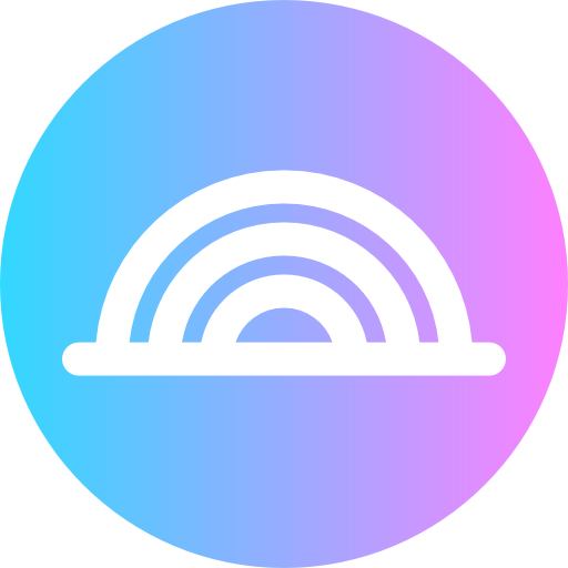 Rainbow Super Basic Rounded Circular icon
