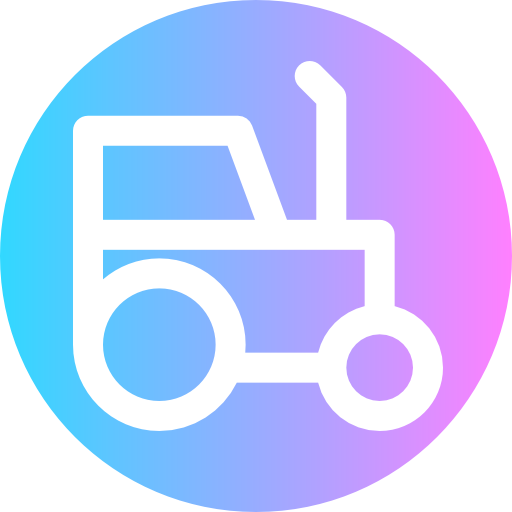 Tractor Super Basic Rounded Circular icon
