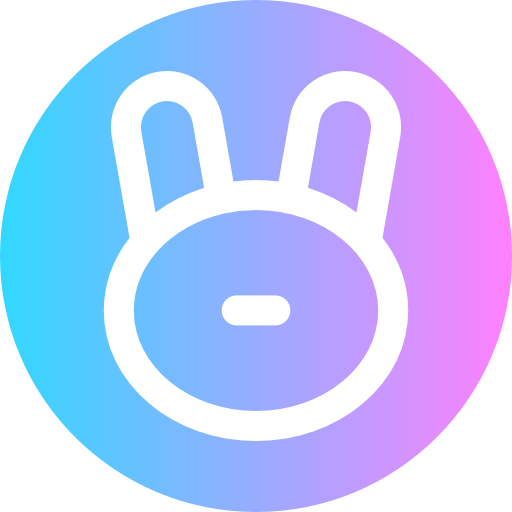 Кролик Super Basic Rounded Circular иконка