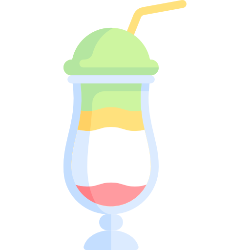 Milkshake Special Flat icon