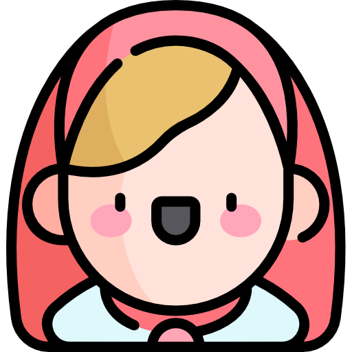 赤頭巾ちゃん Kawaii Lineal color icon