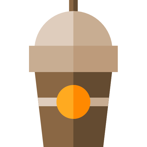 Paper cup Basic Straight Flat icon