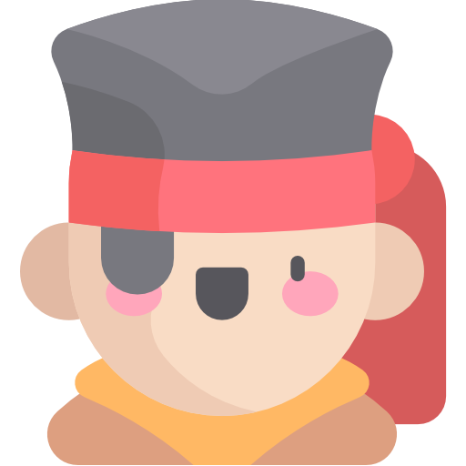 Pirate Kawaii Flat icon