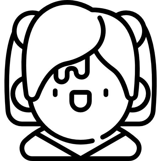 Чирлидер Kawaii Lineal иконка
