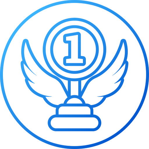 1st prize Generic gradient outline icon