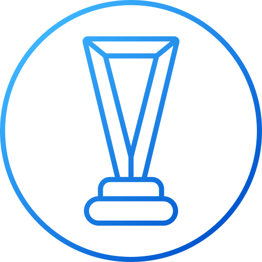 Award Generic gradient outline icon