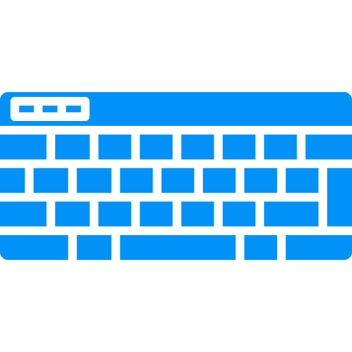 klaviatur Generic color fill icon