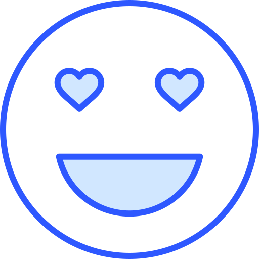 Heart eyes Generic color lineal-color icon