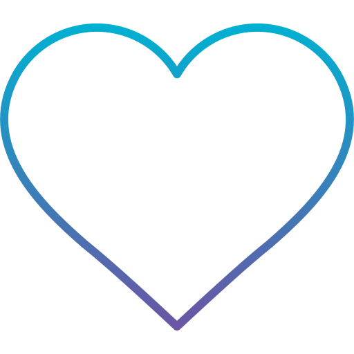 Heart Generic gradient outline icon