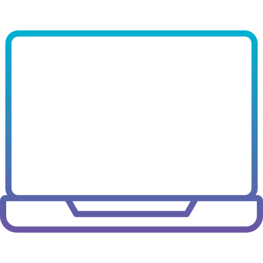 laptop Generic gradient outline icon