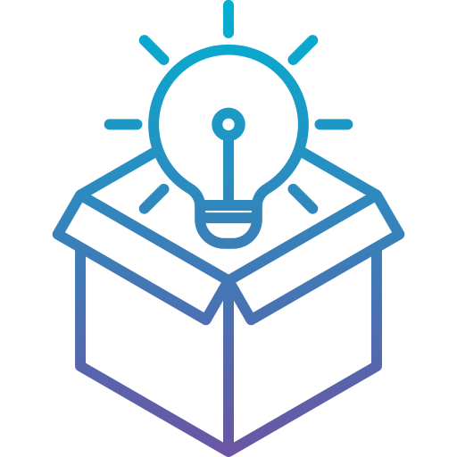 Product Generic gradient outline icon