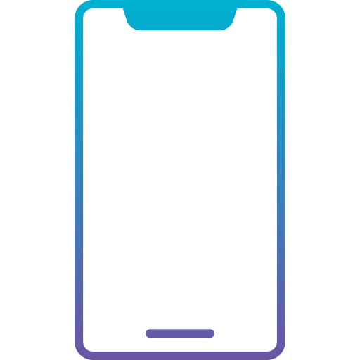 携帯電話 Generic gradient fill icon
