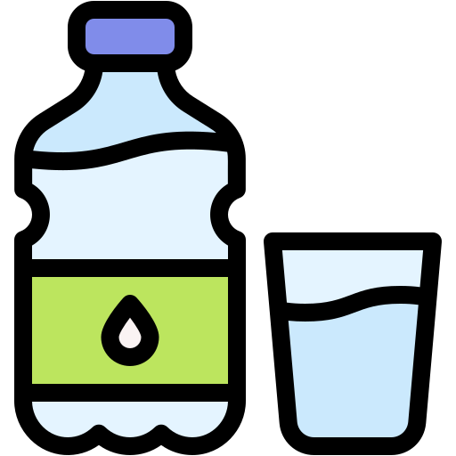 Mineral water Generic color lineal-color icon