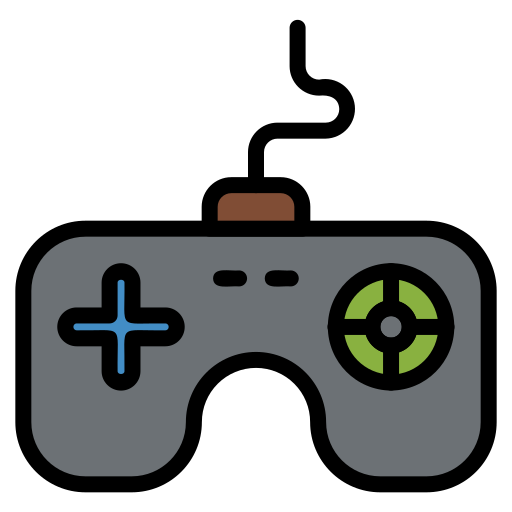 Игровой контроллер Generic color lineal-color иконка