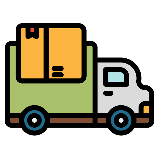Delivery truck Generic color lineal-color icon