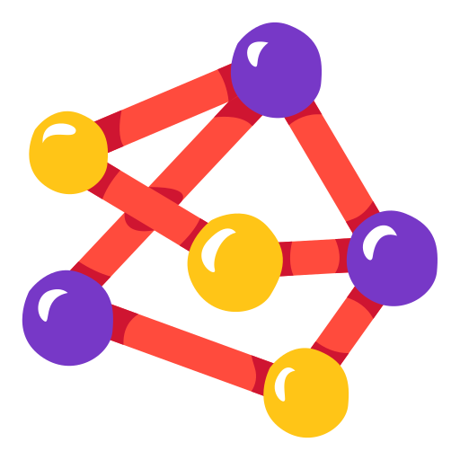 ニューラルネットワーク Generic color fill icon