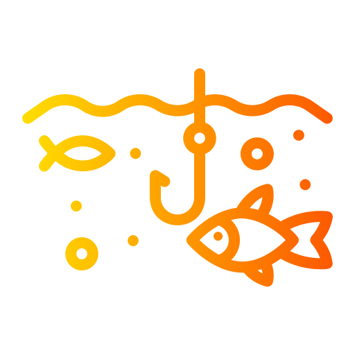 Überfischung Generic gradient outline icon
