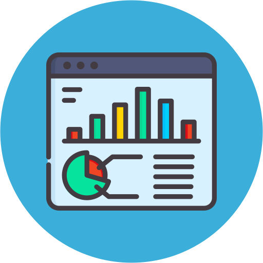 Market analysis Generic color lineal-color icon