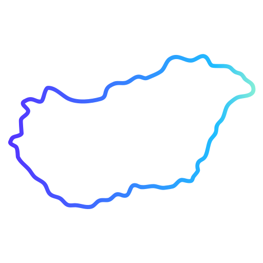 węgry Generic gradient outline ikona