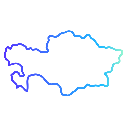 cazaquistão Generic gradient outline Ícone
