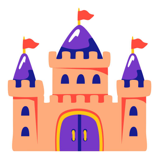 castillo Generic color fill icono