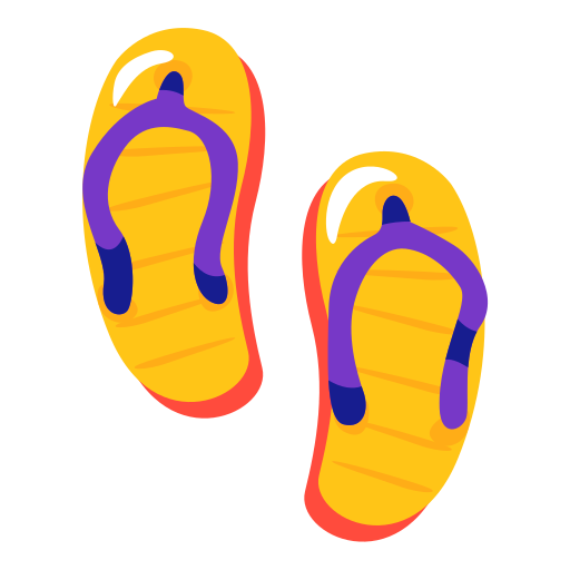 sandalen Generic color fill icoon