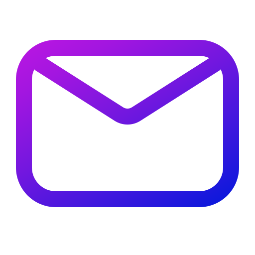 Email Generic gradient outline icon