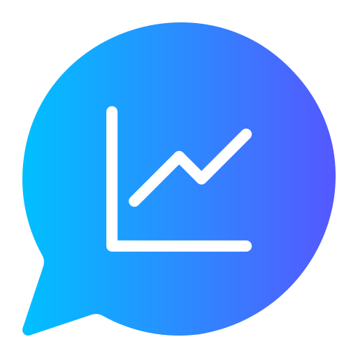 Speech bubble Generic gradient fill icon