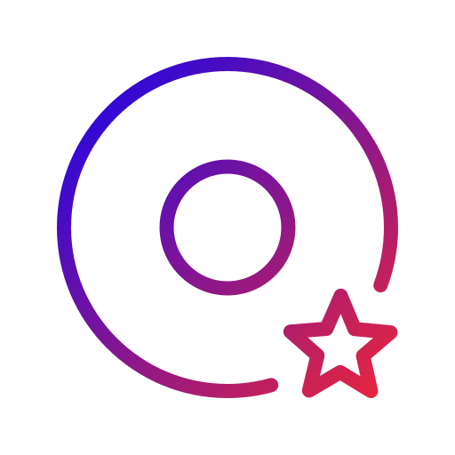 星 Generic gradient outline icon