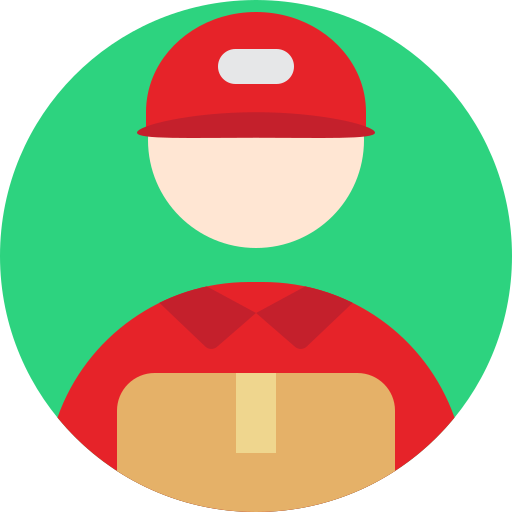 Courier Generic color fill icon