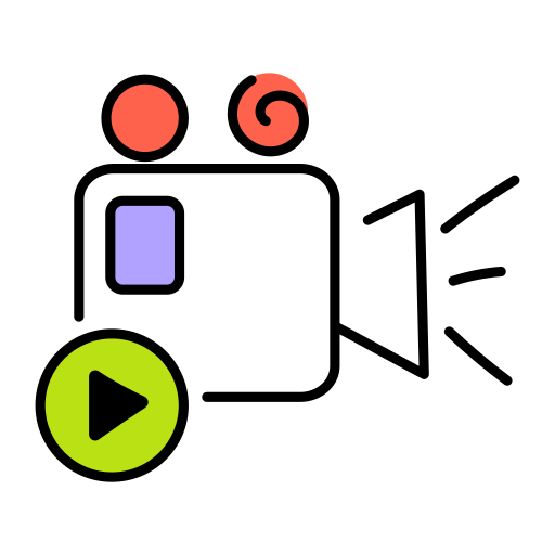 Video recorder Generic color lineal-color icon