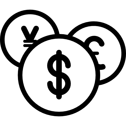 valuta's  icoon