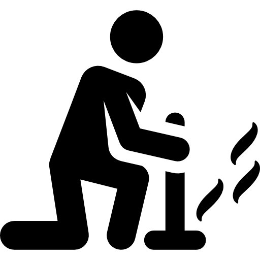 lagerfeuer Pictograms Fill icon