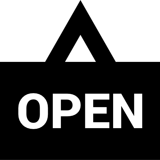 otwarty  ikona