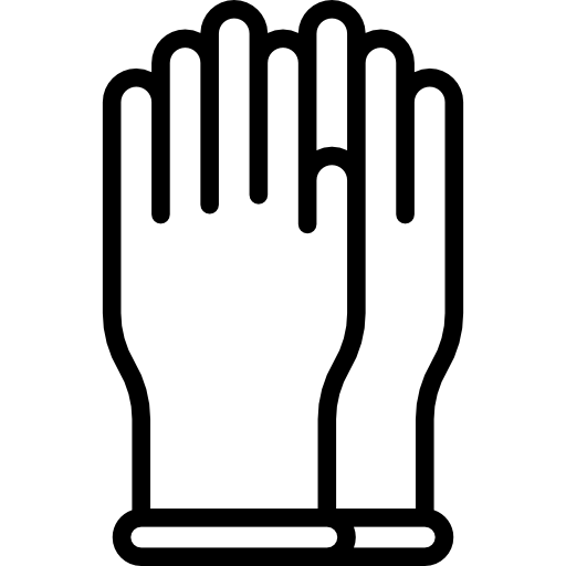 手袋 Detailed Straight Lineal icon