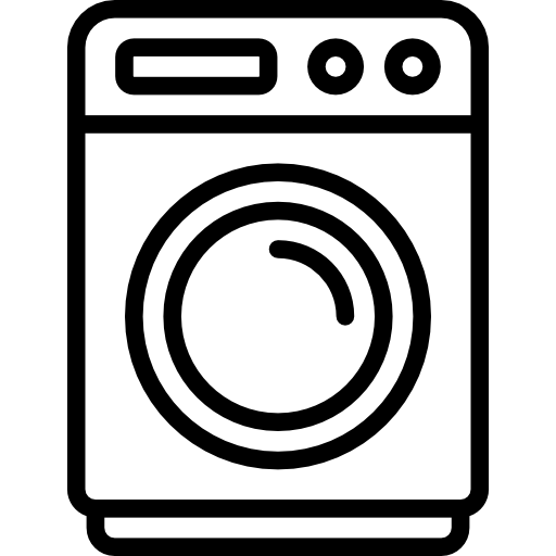 洗濯機 Detailed Straight Lineal icon
